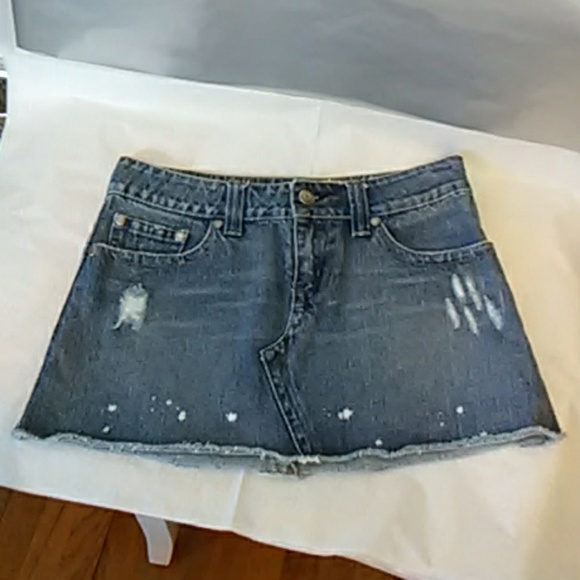 Hydraulic Dresses & Skirts - Hydraulic Vintage denim jean skirr